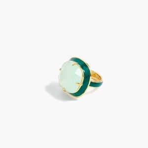 J.Crew Enamel and Crystal Ring